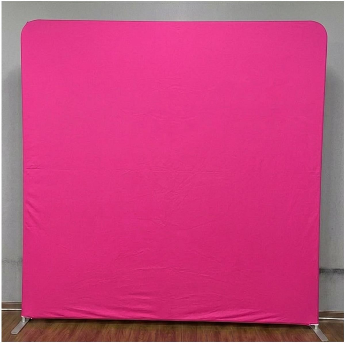 Hot pink photo booth backdrop, included free with every Fotobooth Perth package