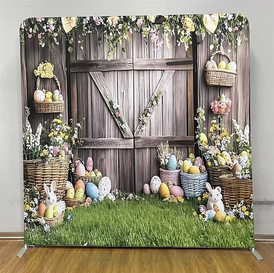 Easter photo booth backdrop available to hire in Perth