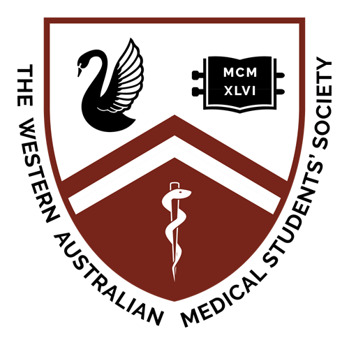 The Western Australian Medical Students&rsquo; Society logo