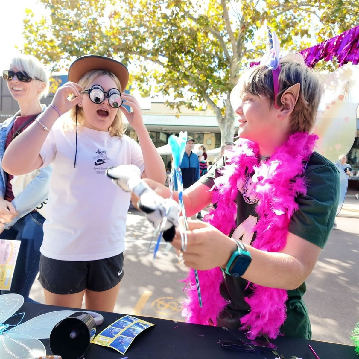 Guests laughing at a Perth photo booth