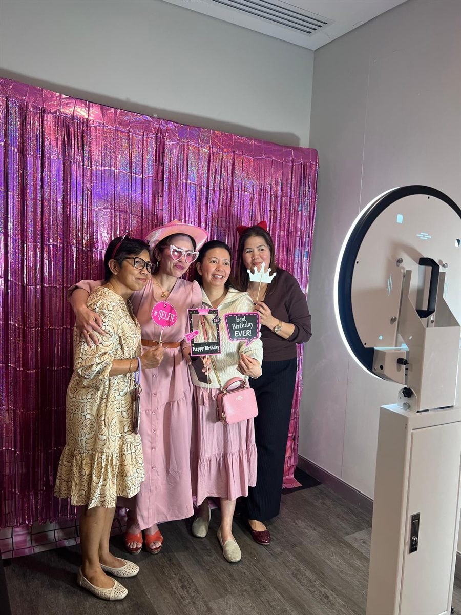 A Fotobooth Perth photo booth at an event in Belmont